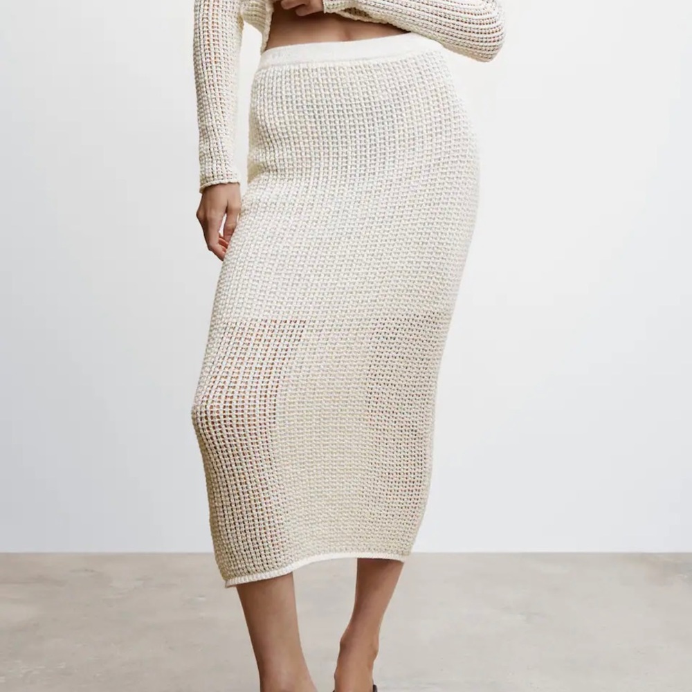 Mango white Sweater Set - Picture 5 of 8